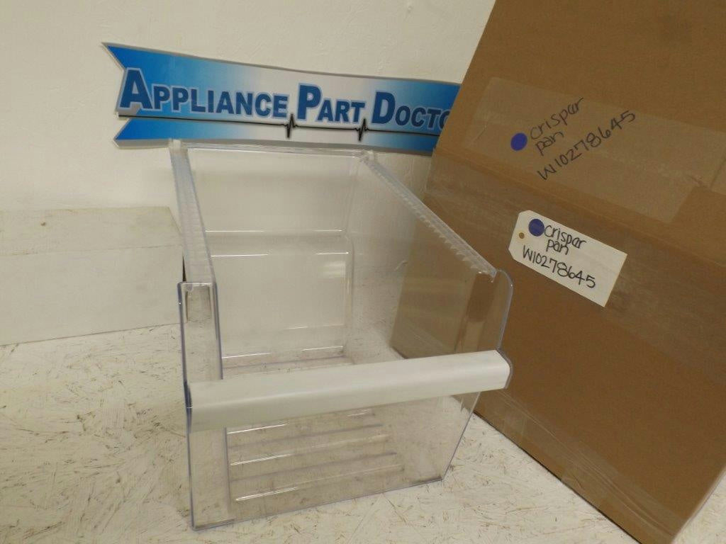 MAYTAG WHIRLPOOL REFRIGERATOR W10278645 CRISPER PAN NEW MAYTAG WHIRLPOOL REFRIGERATOR W10278645 CRISPER PAN NEW